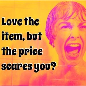 Take a stab at sending a reasonable offer! 🔪🖤